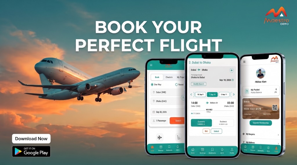 Maestro Aero - Book Your Perfect Flight Showcase